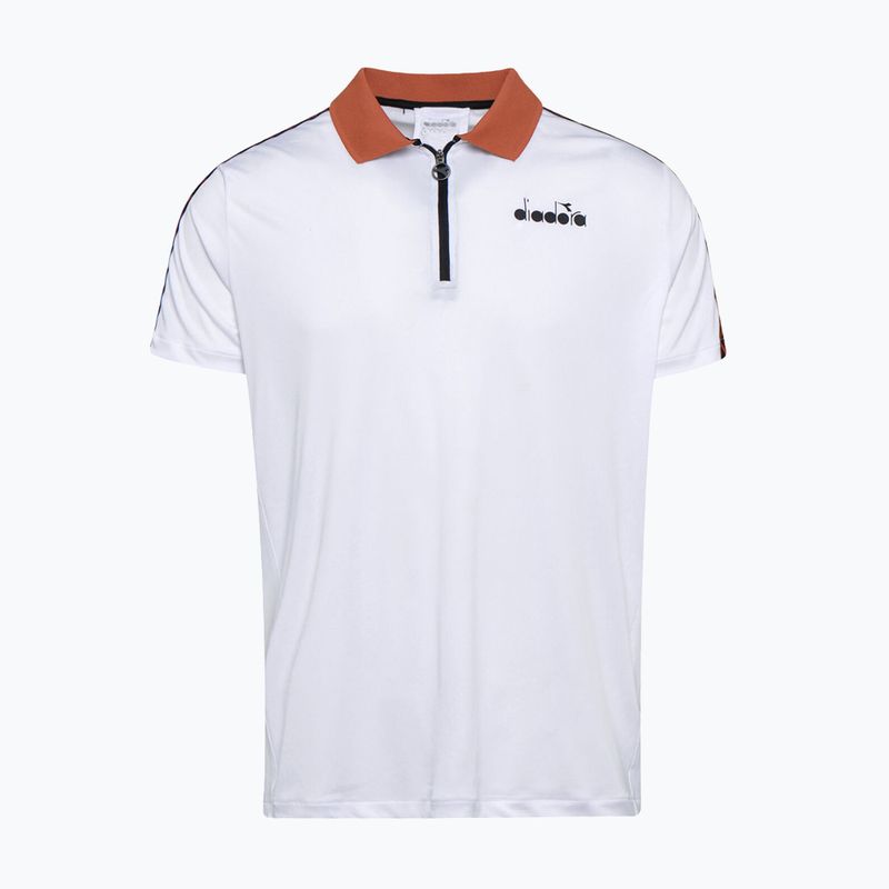 Мъжка тенис поло тениска Diadora Challenge white 102.176853