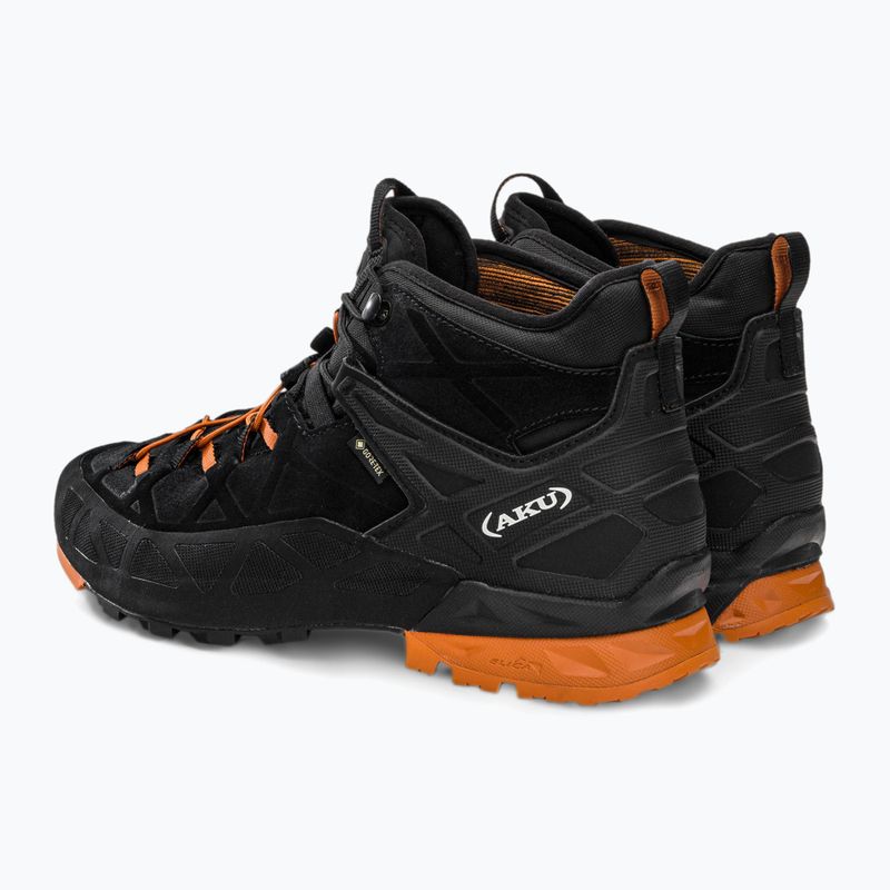 AKU Rock Dfs Mid GTX мъжки ботуши за трекинг black-orange 718-108 3