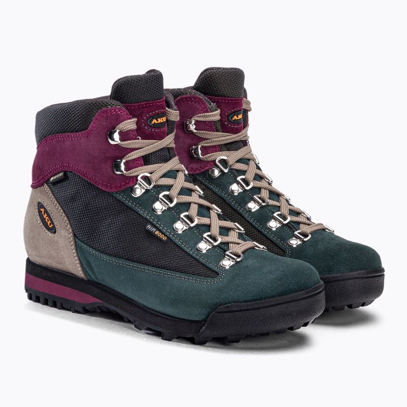 Дамски ботуши за трекинг AKU Ultra Light Original GTX сиво-зелени 365.20-388 5
