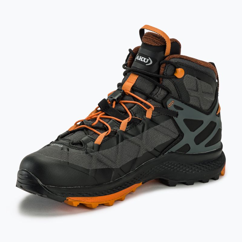 Мъжки туристически обувки AKU Rocket Mid DFS GTX black/orange 7