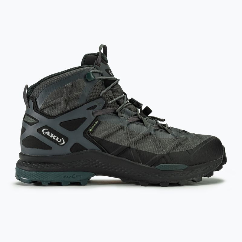 Мъжки туристически обувки AKU Rocket Mid DFS GTX grey/green 2