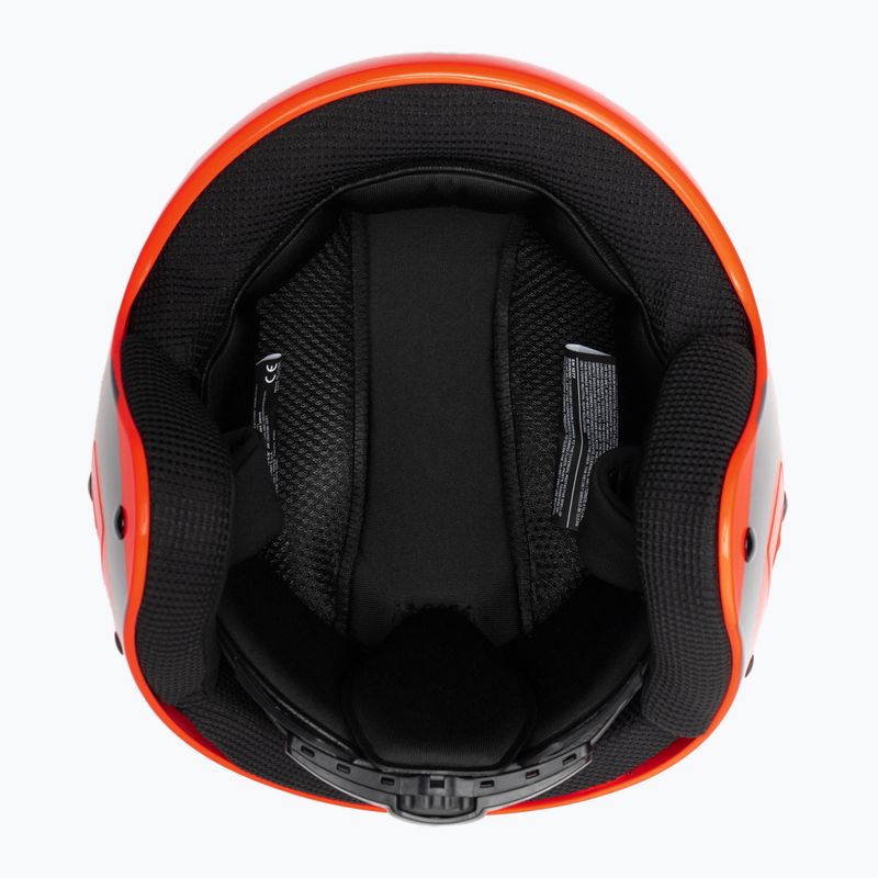 Детска ски каска Briko Vulcano FIS 6.8 JR shiny orange/black 6
