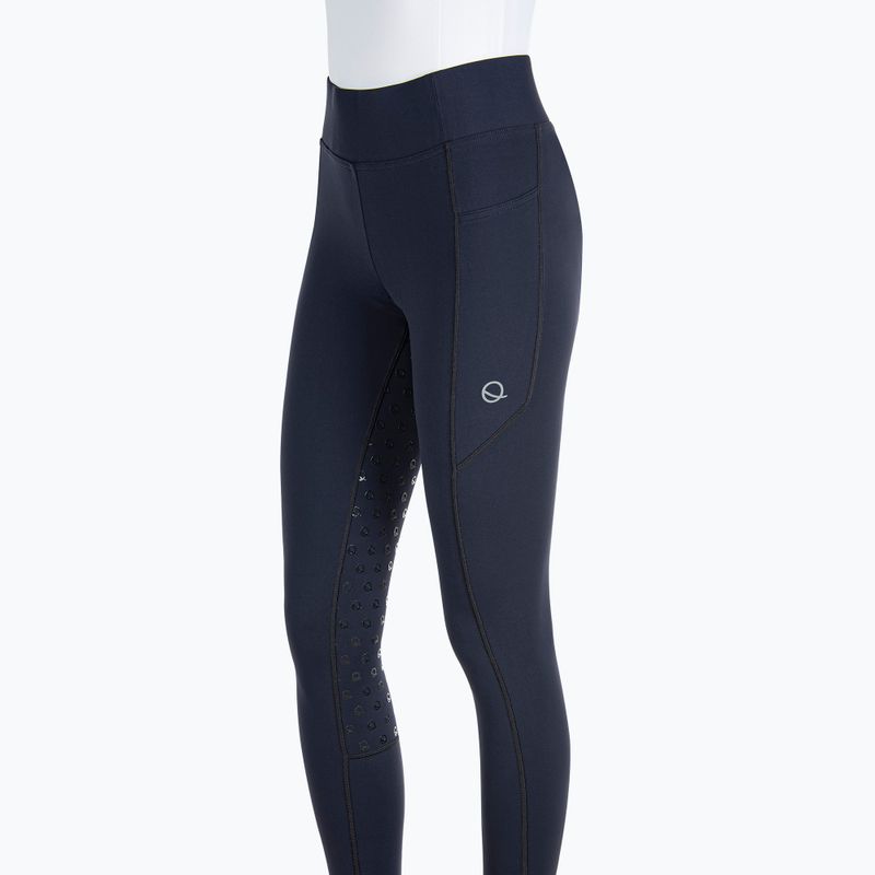 Дамски гамаши за конна езда Eqode by Equiline Dodie navy blue N56001