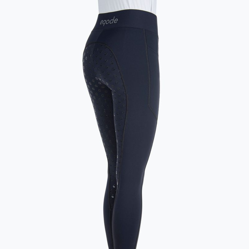 Дамски гамаши за конна езда Eqode by Equiline Dodie navy blue N56001 2