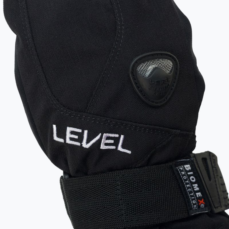 Детски ръкавици за сноуборд Level Fly Mitt black 4001JM.01 4