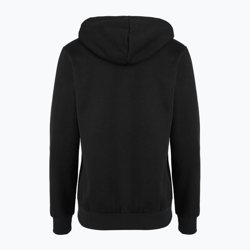 Мъжки суитшърт EA7 Emporio Armani Train Visibility Hoodie black / gold 2