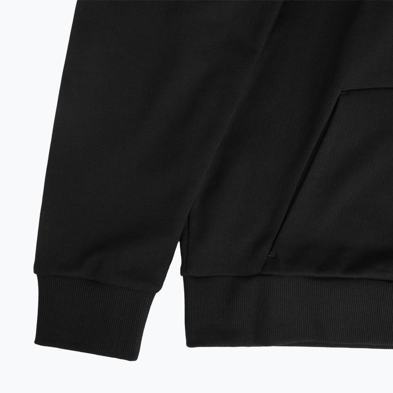Мъжки суитшърт EA7 Emporio Armani Train Visibility Hoodie black / gold 3