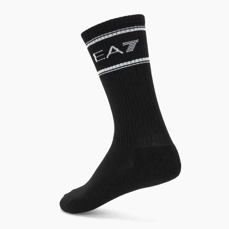 Чорапи EA7 Emporio Armani Train Socks Sponge 3 чифта black / vanilla ice / armani blu 3