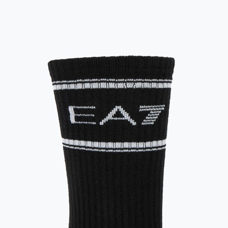 Чорапи EA7 Emporio Armani Train Socks Sponge 3 чифта black / vanilla ice / armani blu 4