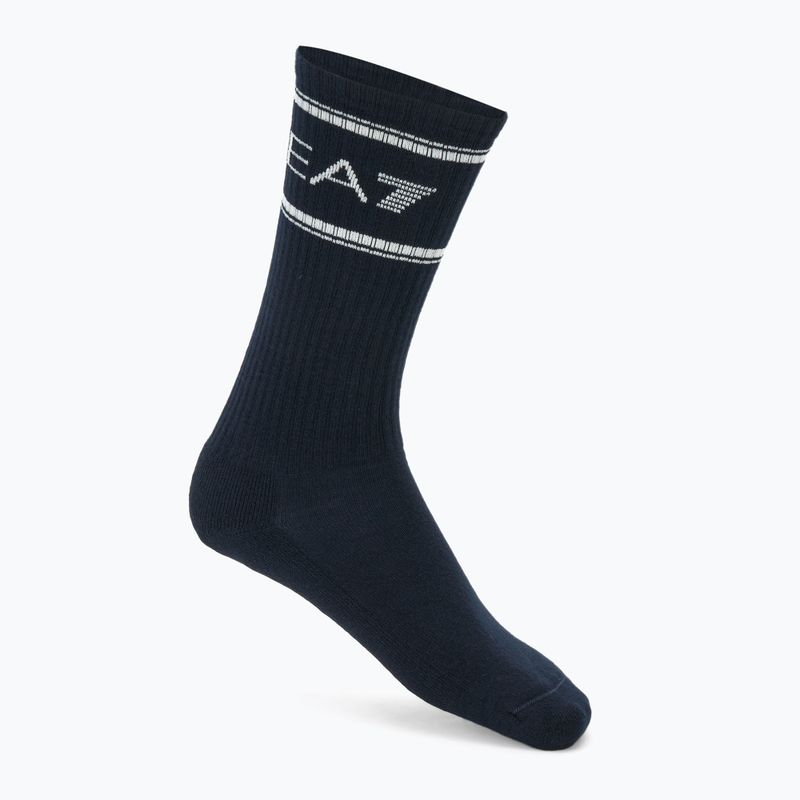 Чорапи EA7 Emporio Armani Train Socks Sponge 3 чифта black / vanilla ice / armani blu 7