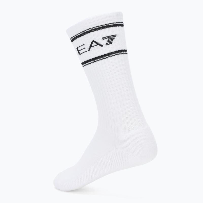 Чорапи EA7 Emporio Armani Train Socks Sponge 3 чифта white / white / white 2