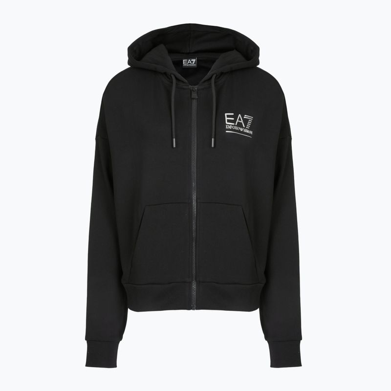 Дамски анцуг EA7 Emporio Armani Train Visibility Zip black / silver 3