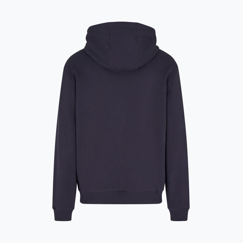 Мъжки суитшърт EA7 Emporio Armani Train Logo Series Big Logo Hoodie armani blue 2