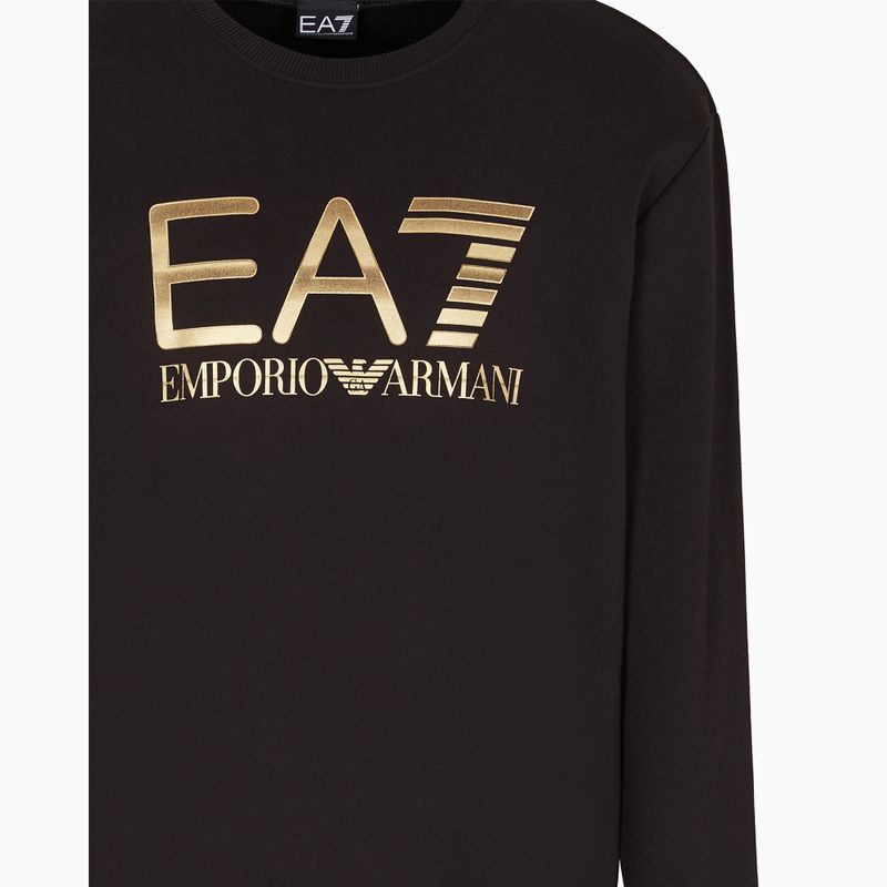 Мъжки суитшърт EA7 Emporio Armani Train Logo Series T-Top Big Logo black 3