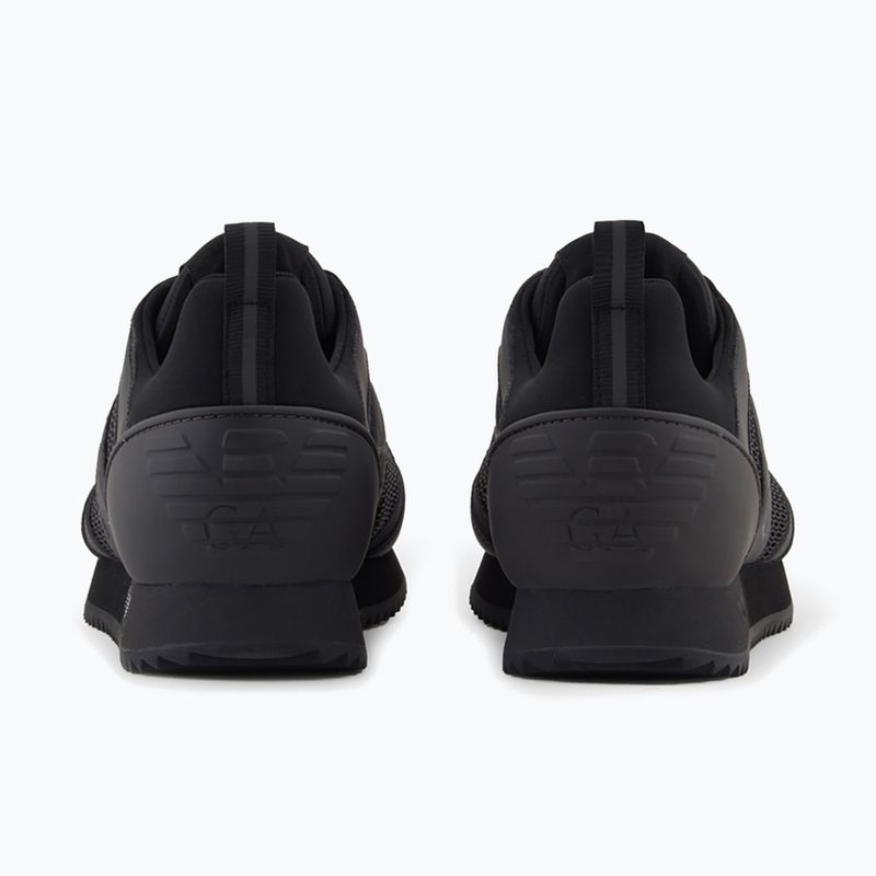 Обувки EA7 Emporio Armani Black & White Laces black / asphalt 10