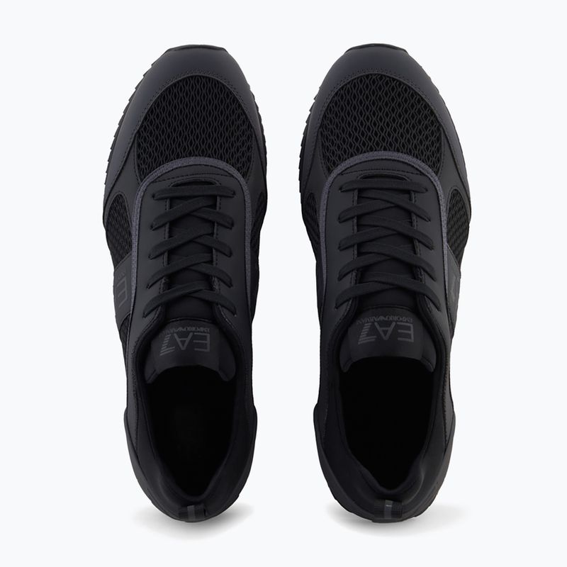 Обувки EA7 Emporio Armani Black & White Laces black / asphalt 12