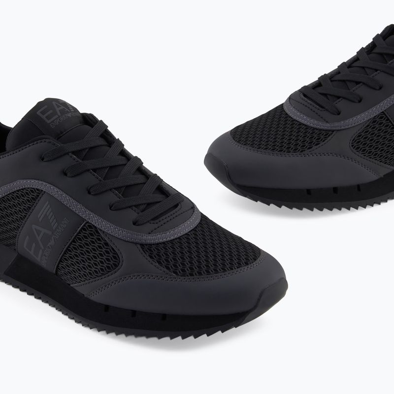 Обувки EA7 Emporio Armani Black & White Laces black / asphalt 13