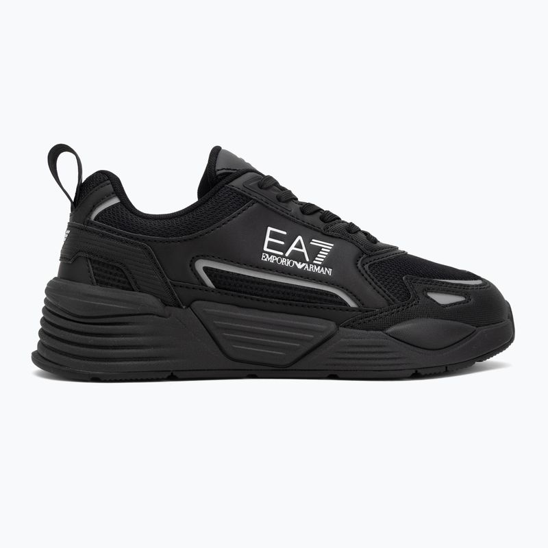 Обувки EA7 Emporio Armani Ace Runner New triple black / silver 2
