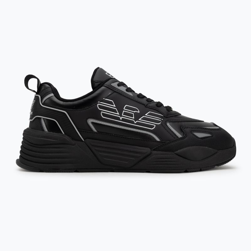 Обувки EA7 Emporio Armani Ace Runner Special triple black / silver 2