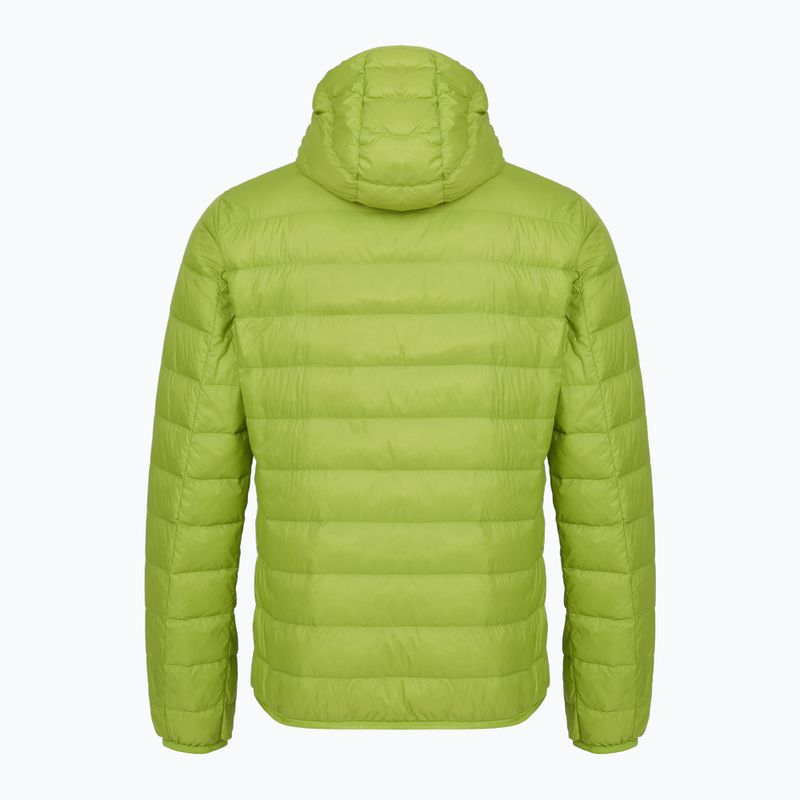 Мъжко яке EA7 Emporio Armani Train Core Id Down Light Jacket Hoodie macaw green 2