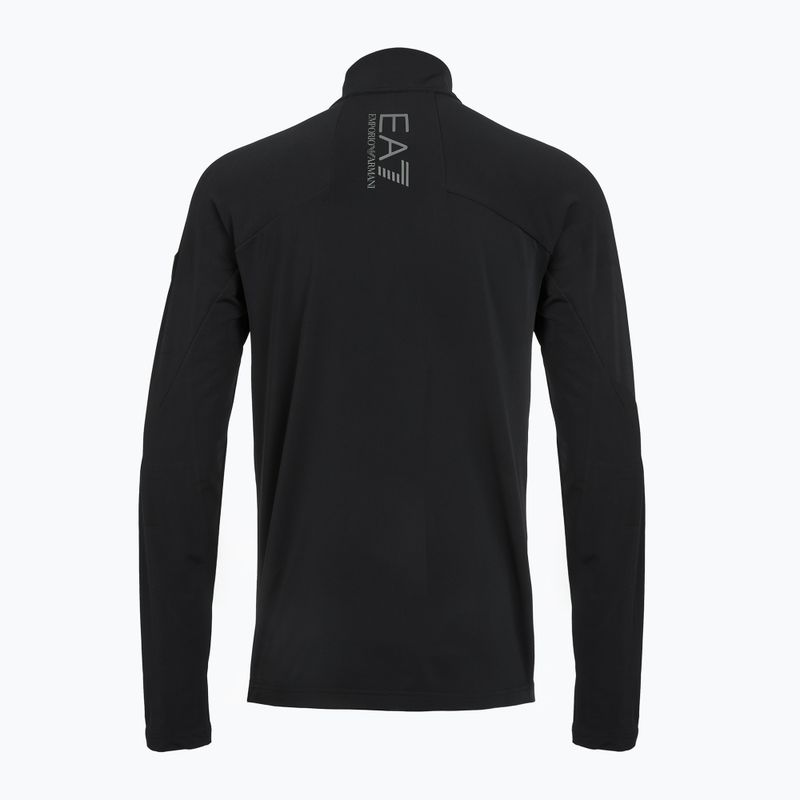 Мъжки суитшърт EA7 Emporio Armani Ski Kitzbuhel Power Stretch Colorblock T-Top Fz black 2