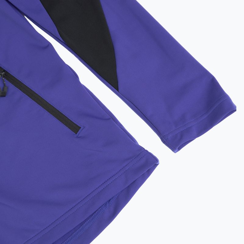 Мъжки суитшърт EA7 Emporio Armani Ski Kitzbuhel Power Stretch Colorblock T-Top Fz clematis blue 4