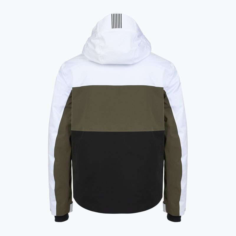 Мъжко ски яке EA7 Emporio Armani Ski Kitzbuhel Protectum7 Colorblock white / black / grape leaf 2