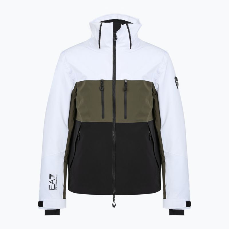 Мъжко ски яке EA7 Emporio Armani Ski Kitzbuhel Protectum7 Colorblock white / black / grape leaf 6