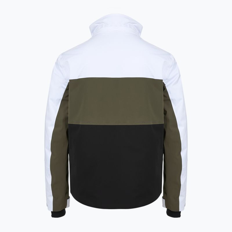 Мъжко ски яке EA7 Emporio Armani Ski Kitzbuhel Protectum7 Colorblock white / black / grape leaf 7