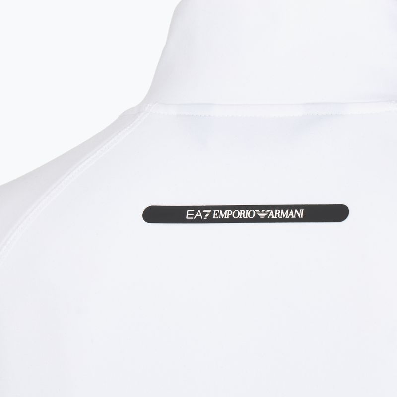 Мъжки суитшърт EA7 Emporio Armani Ski Cortina Powerstretch Fz white 3