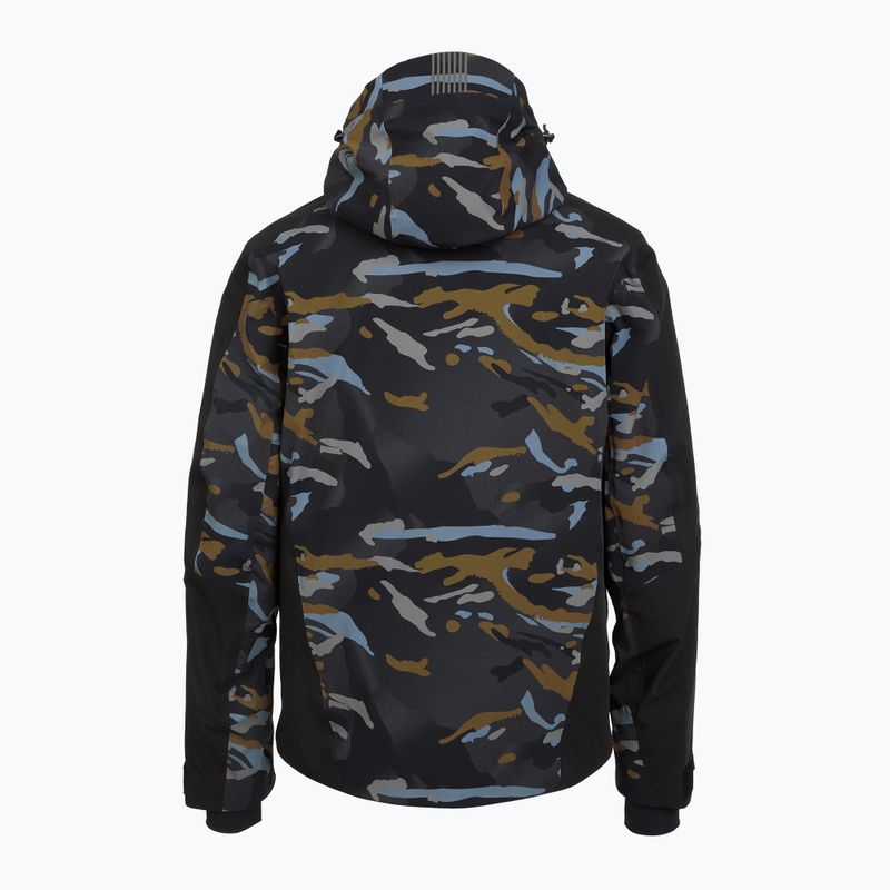 Мъжко ски яке EA7 Emporio Armani Ski Kitzbuhel Protectum7 Graphic brown camou 2