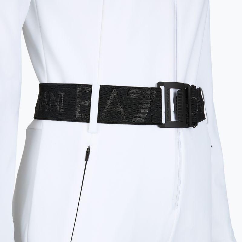 Дамски скиорски гащеризон EA7 Emporio Armani Ski Kitzbuhel Softshell white 3