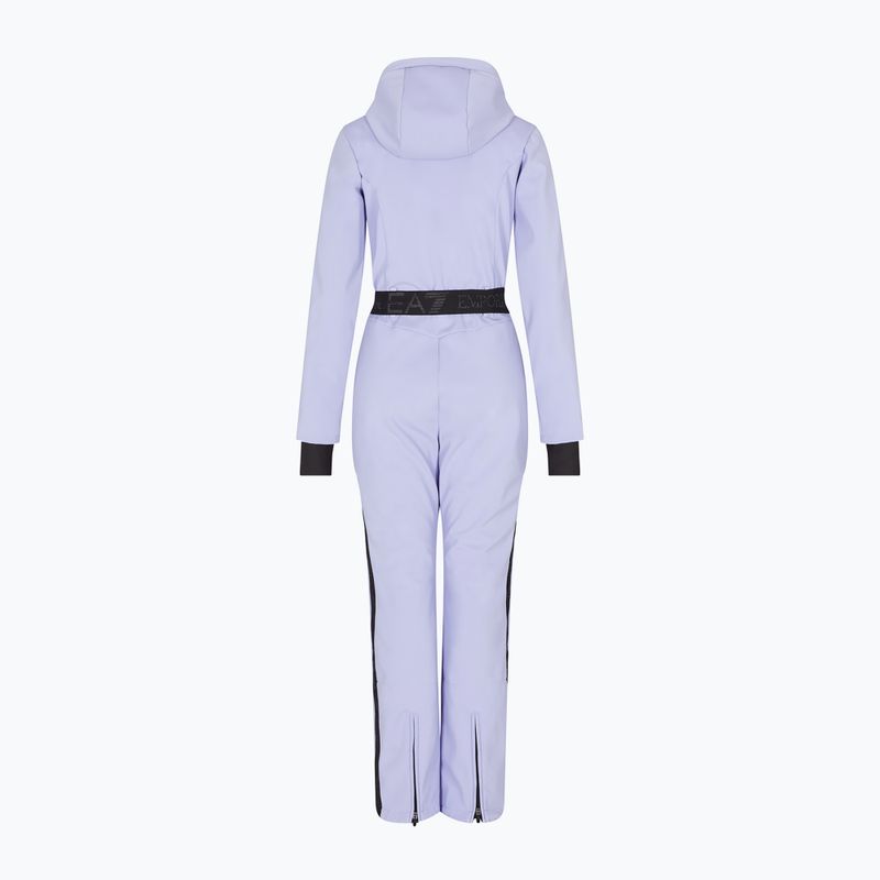 Дамски скиорски гащеризон EA7 Emporio Armani Ski Kitzbuhel Softshell sweet lavender 2