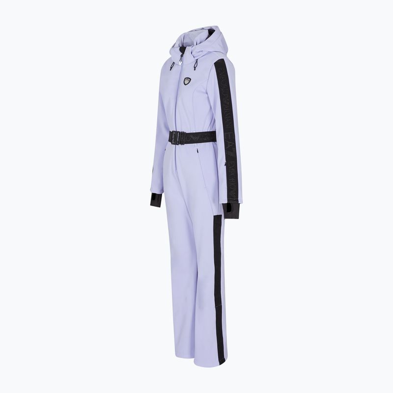 Дамски скиорски гащеризон EA7 Emporio Armani Ski Kitzbuhel Softshell sweet lavender 3