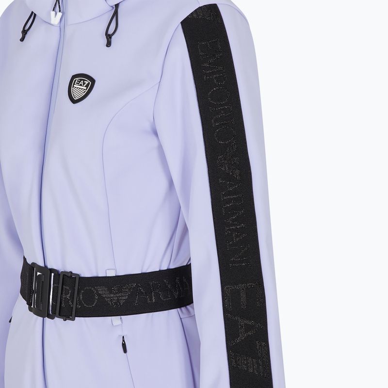 Дамски скиорски гащеризон EA7 Emporio Armani Ski Kitzbuhel Softshell sweet lavender 4
