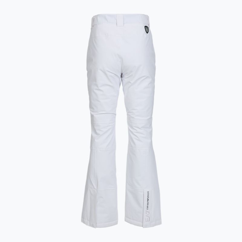 Дамски скиорски панталони EA7 Emporio Armani Ski Cortina Toray white 2