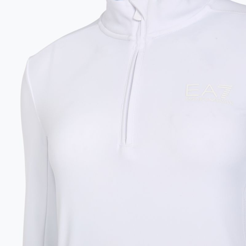 Дамски суитшърт EA7 Emporio Armani Ski Kitzbuhel Powerstretch T-Top Hz white 3