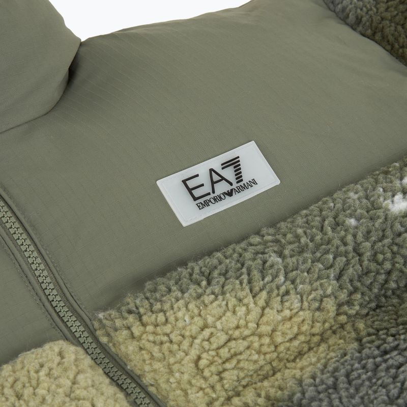 Дамско яке EA7 Train Contemporary Sport Medium Padded fancy basil stellar 3