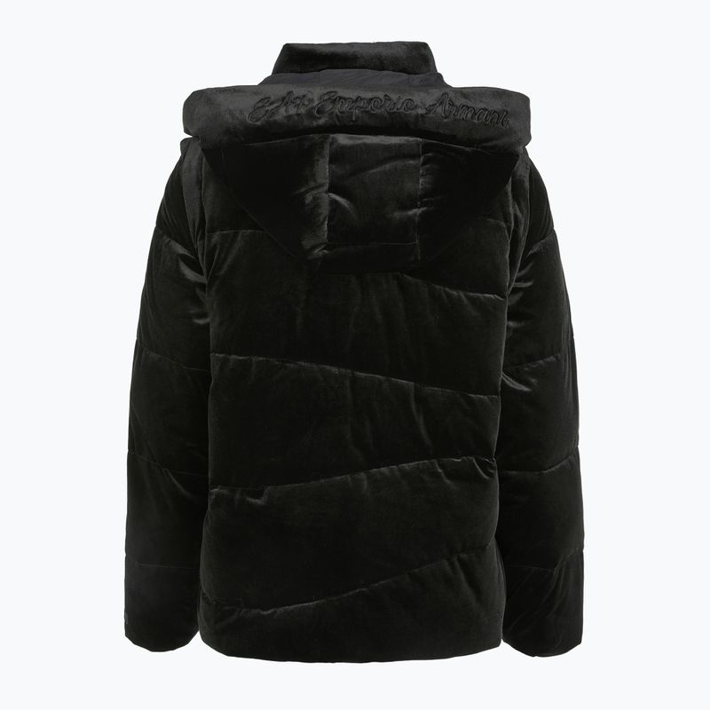 Дамско яке EA7 Train Athletic Velour Extra Padded black 2