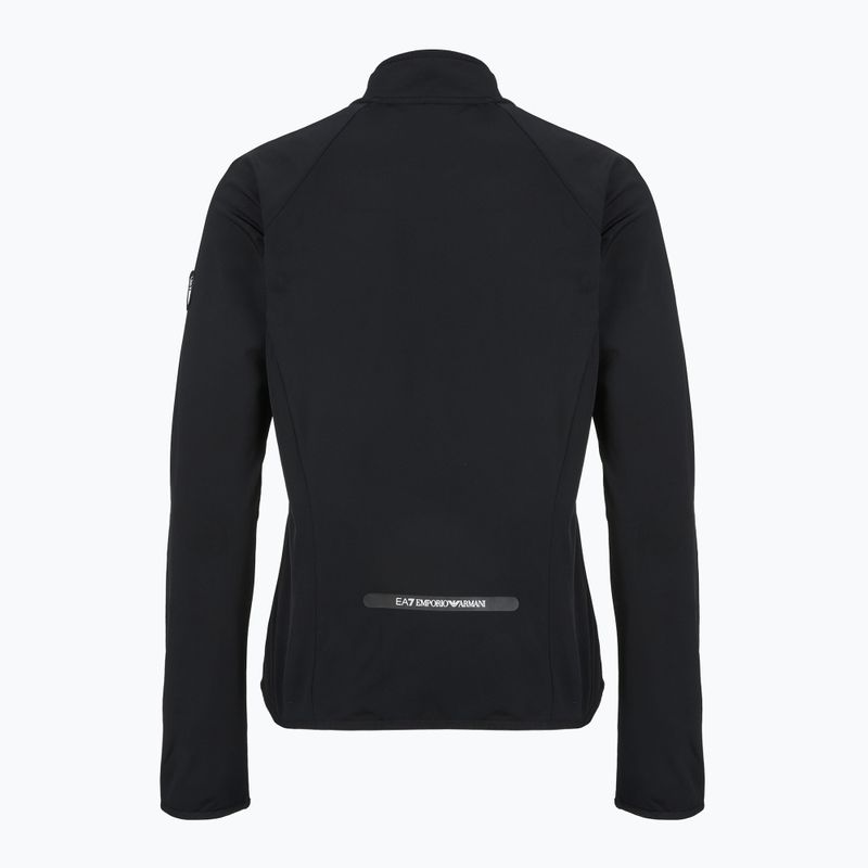 Дамски суитшърт EA7 Emporio Armani Ski Cortina Powerstretch Fz black 2