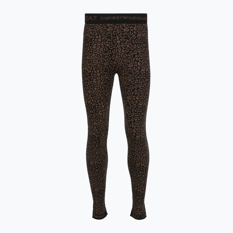 Комплект термобельо EA7 Emporio Armani Ski Jacquard Knitted fancy brown animalier 7