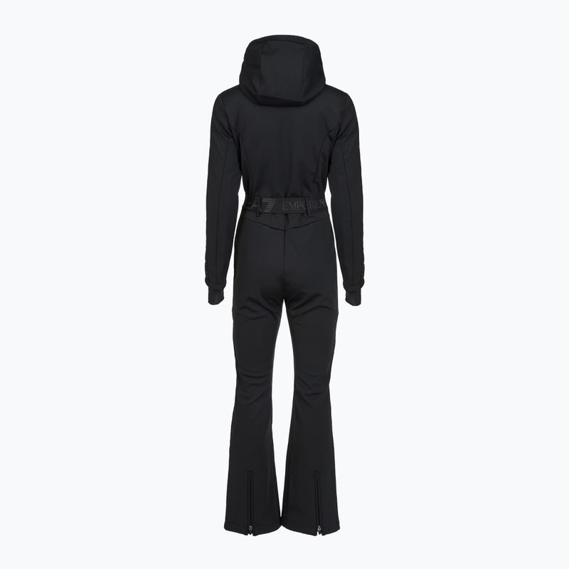 Дамски скиорски гащеризон EA7 Emporio Armani Ski Kitzbuhel Softshell black 2