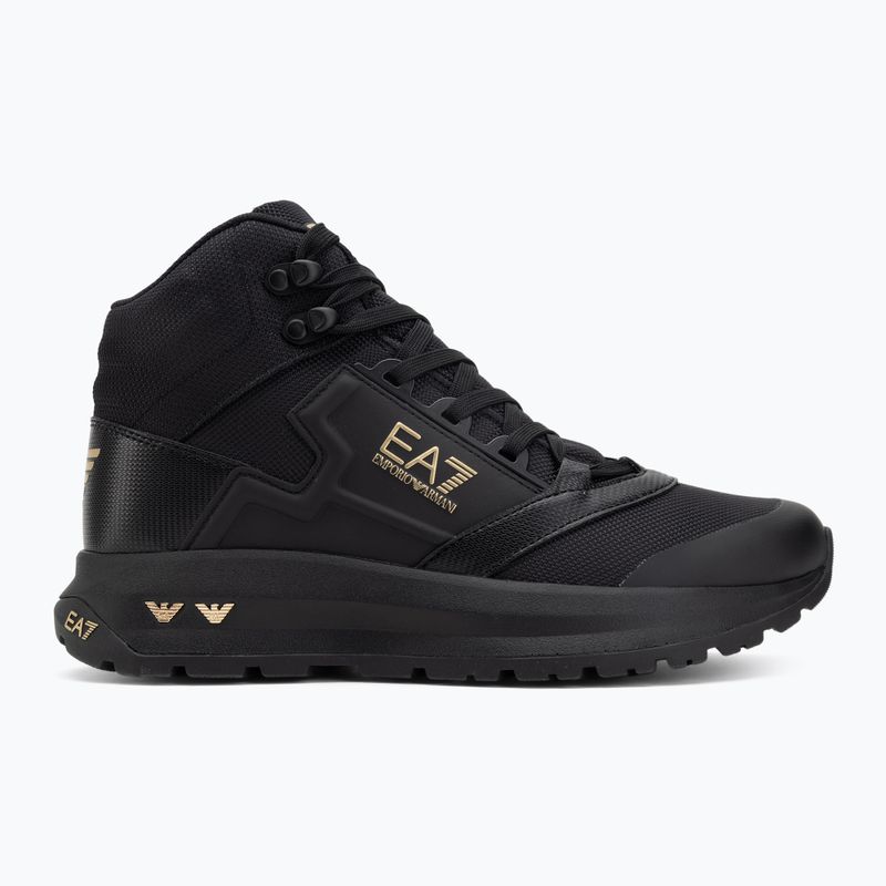 Обувки EA7 Emporio Armani Ice Altura full black / gold 2