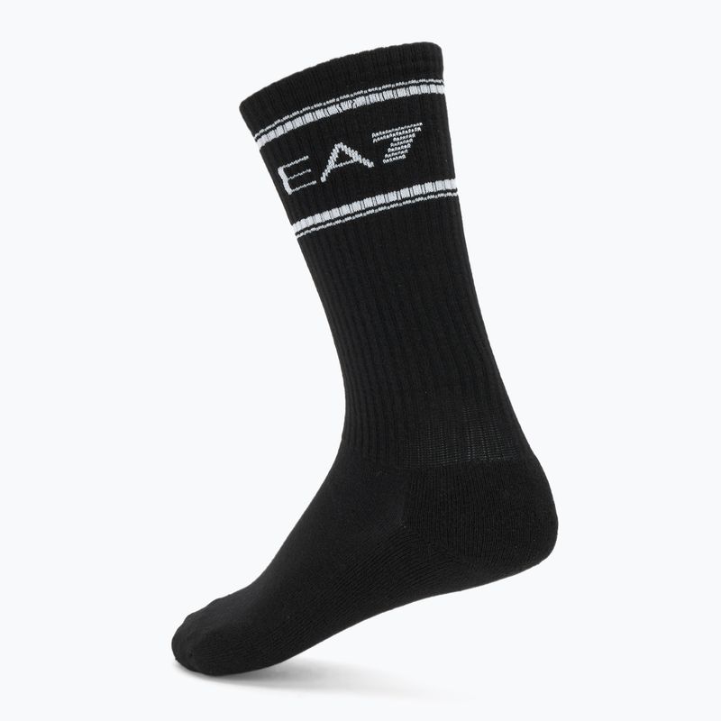 Чорапи EA7 Emporio Armani Train Socks Sponge 3 чифта black / black / black 2