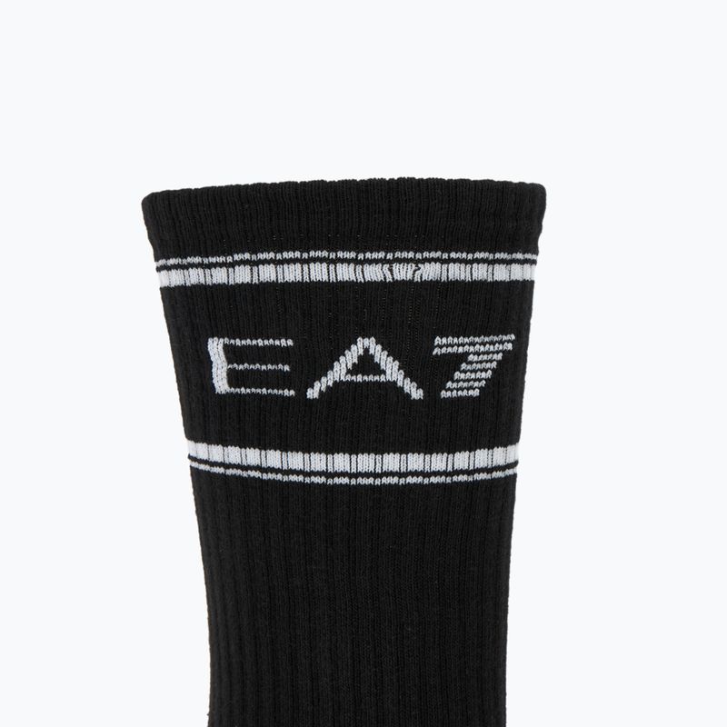 Чорапи EA7 Emporio Armani Train Socks Sponge 3 чифта black / black / black 3