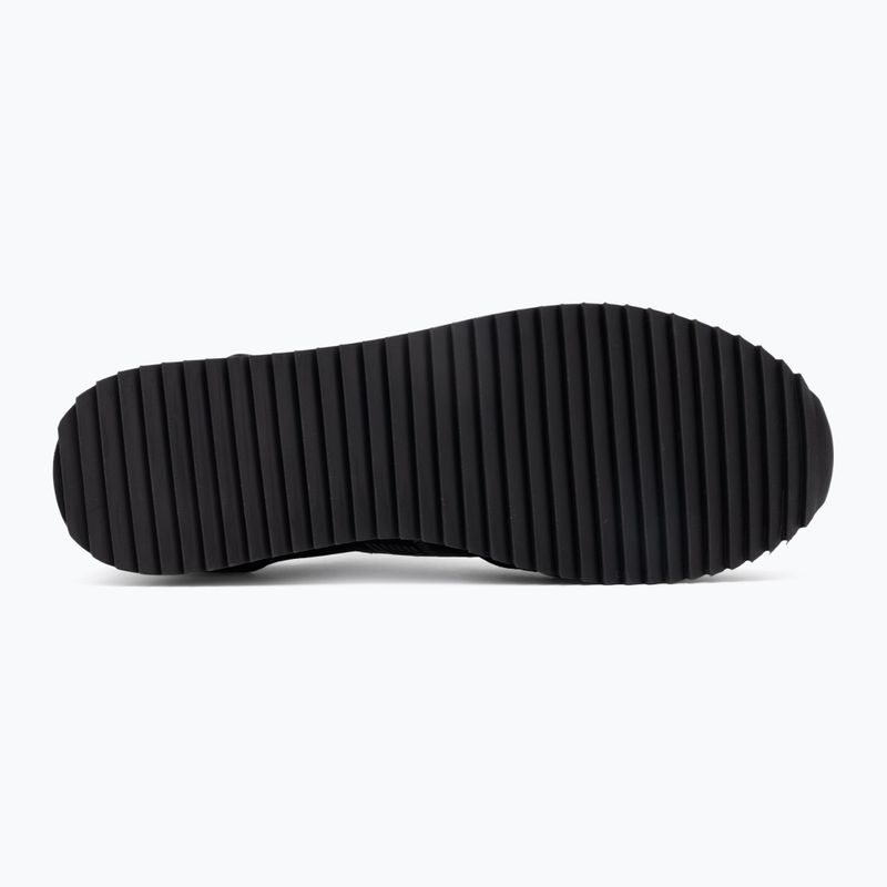 Обувки EA7 Emporio Armani Black & White Suede triple black micropunch 4
