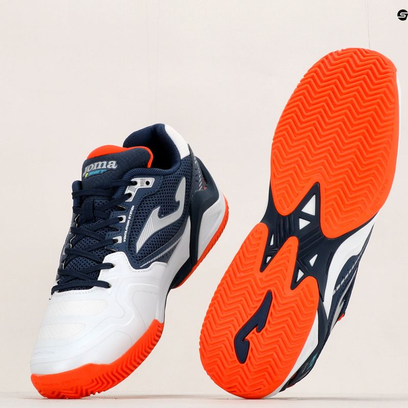 Joma T.Set Padel мъжки обувки за тенис в тъмносиньо и бяло TSETS2332P 13