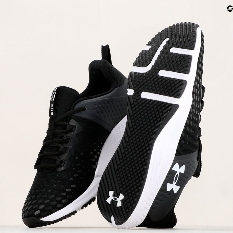 Under Armour Charged Engage 2 мъжки обувки за тренировка в черно и бяло 3025527 11