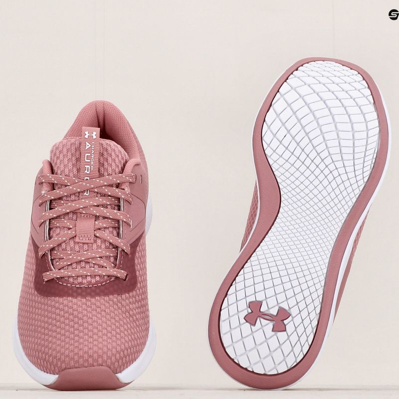 Дамски обувки за тренировка Under Armour W Charged Aurora 2 pink elixir/pink elixir/metallic silver 13