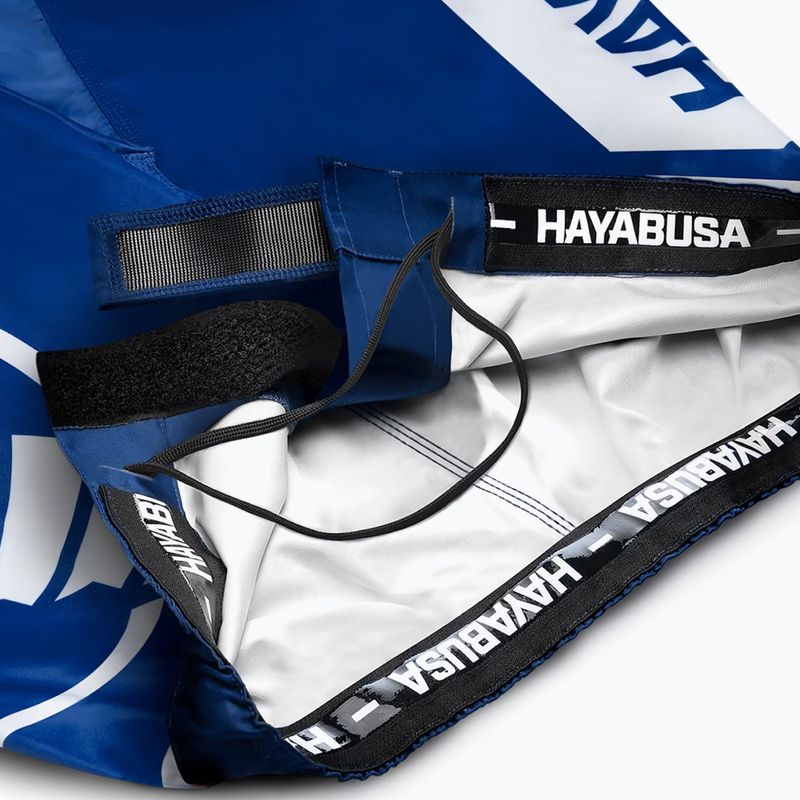 Тренировъчни шорти Hayabusa Icon Fight синьо/бяло 6